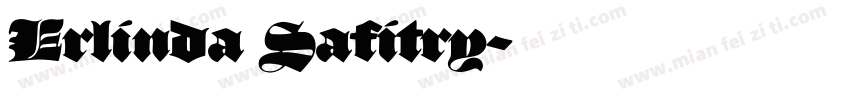 Erlinda Safitry字体转换
